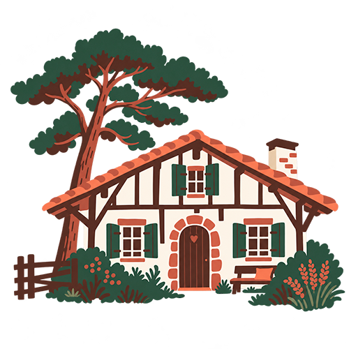 maison landaise chez les landais